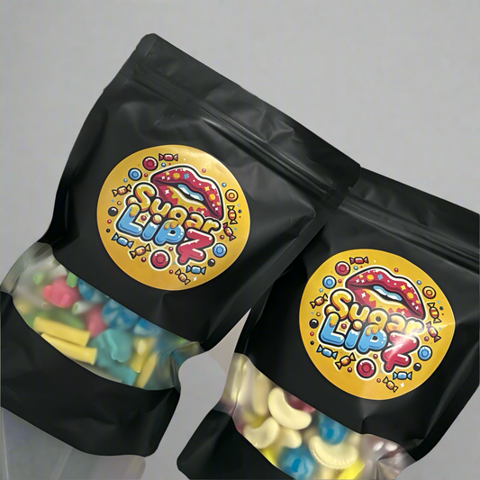 Sugar Lipz - SWEET - Pick & Mix Part 1 - 100g per Selection - MUST PICK MINIMUM OF 3 OPTIONS !